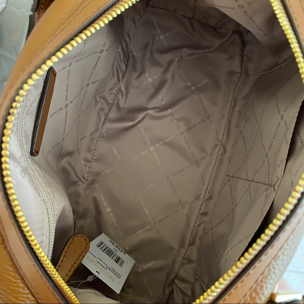 Michael Kors large ginger duffel satchel bag - Picture 12 of 12